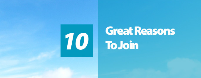 10 Great Reasons To Join